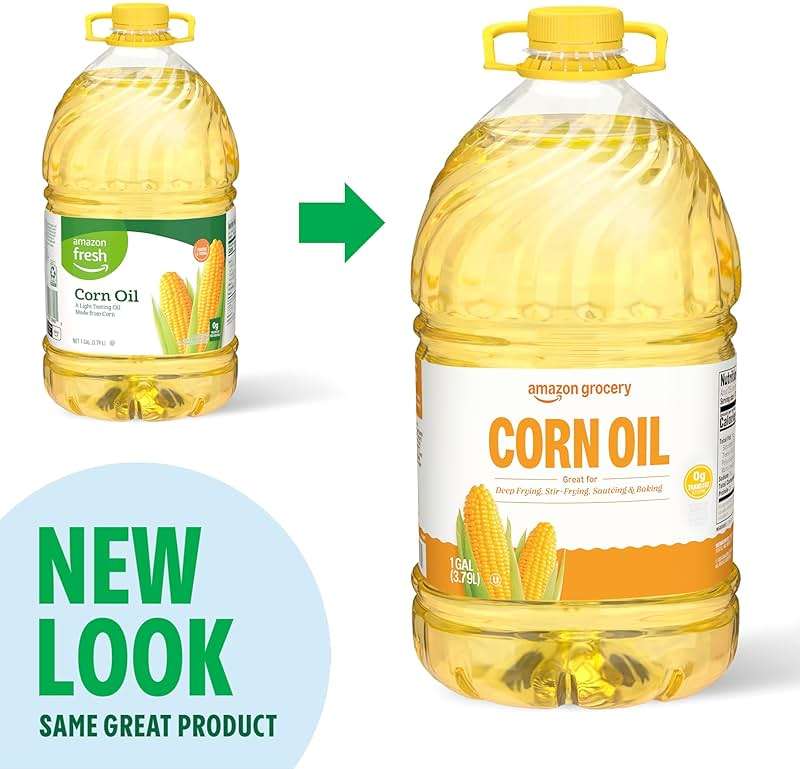 Amazon Grocery, Corn Oil, 128 Fl Oz - Image 4