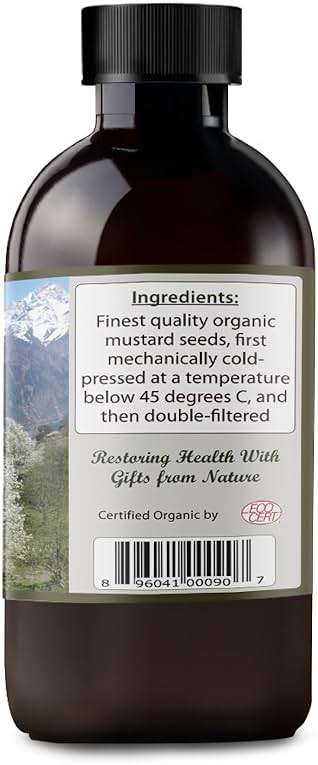 Tattva's Herbs Unrefined Cold Pressed Mustard Seed Oil for Hair & Body, 16oz - Image 5