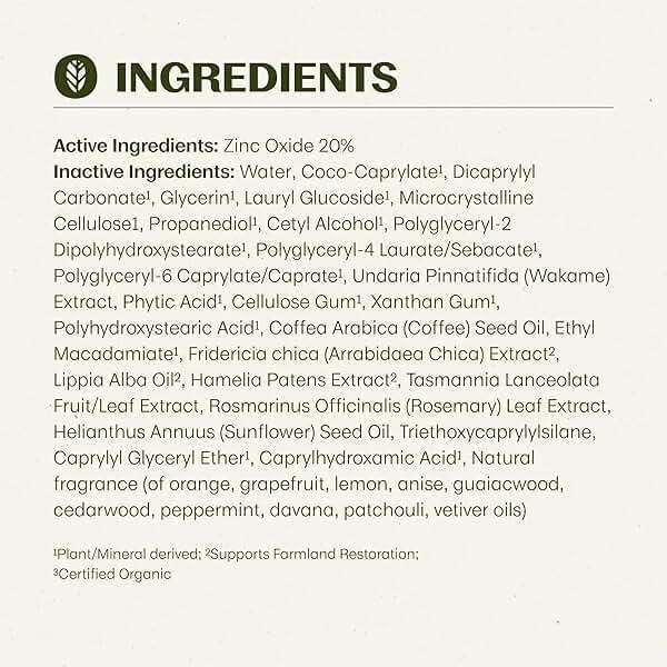 Thrive Natural Care Mineral Face Sunscreen SPF 30 - Daily Sunscreen for Face, No White Cast, Non-Nano Zinc Oxide - Lightweight Moisturizer Broad-Spectrum Protection - Vegan, 2 Fl Oz - Image 5