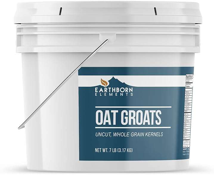 Earthborn Elements Oat Groats (1 Gallon), Good Source of Iron & Fiber, Always Pure - Image 2