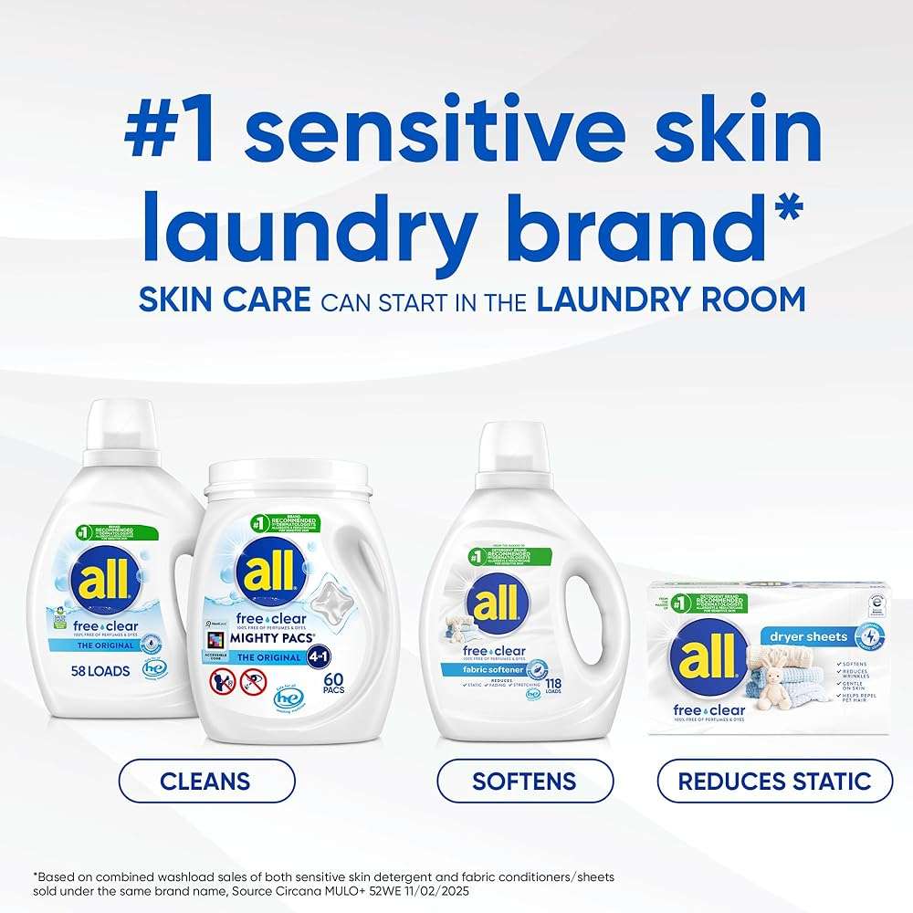 all Unit Dose Laundry Detergent, Mighty Pacs, Free Clear, 60 Count - Image 8