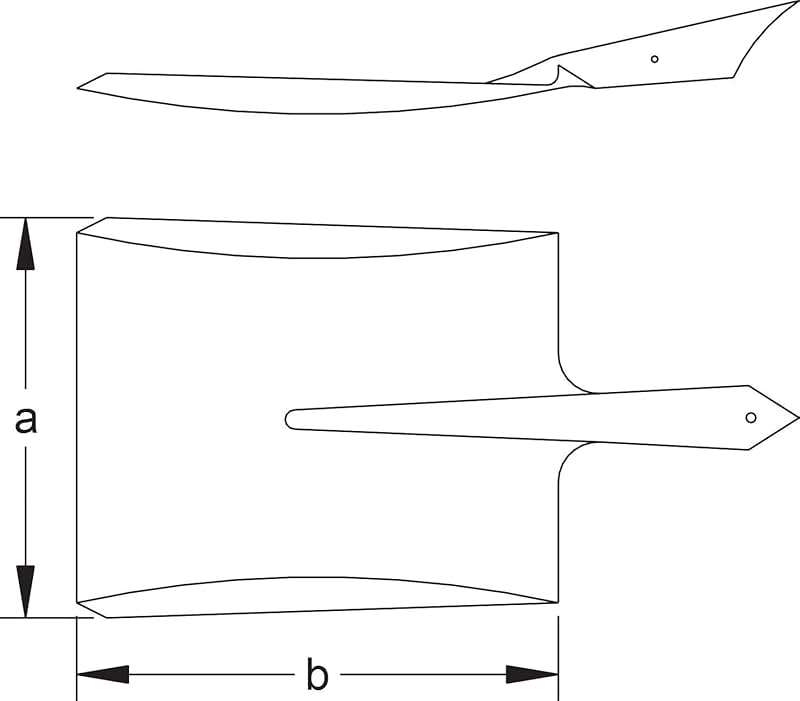 CS Unitec | Non-Sparking Aluminum Bronze Square Shovel | TUV Certified | Non-Magnetic | Nupla Handle | 230 X 270 mm | Corrosion Resistant | EX1005-270A - Image 2