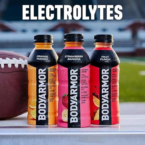 BODYARMOR Sports Drink, Strawberry Banana, Electrolyte Drink Hydration, 12 Fl Oz Bottles (8 Pack), Flavored Coconut Water with B Vitamins & Antioxidants - Image 6