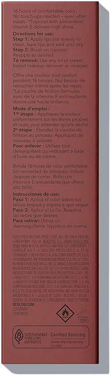 Revlon Liquid Lipstick with Clear Lip Gloss, ColorStay Overtime Lipcolor, Dual Ended with Vitamin E, 540 Unstoppable Nude, 0.07 Fl Oz - Image 9