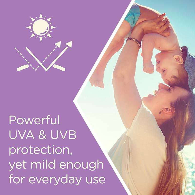 Aveeno Baby Continuous Protection Zinc Oxide SPF 50 Sunscreen for Babies with Sensitive Skin, Broad Spectrum Sun Protection, Tear-Free, Sweat- & Water-Resistant, No added Parabens, 3 Fl Oz - Image 5