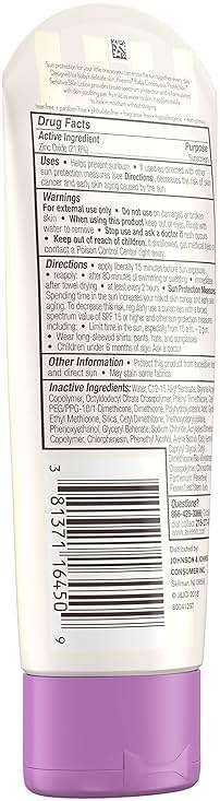 Aveeno Baby Continuous Protection Zinc Oxide SPF 50 Sunscreen for Babies with Sensitive Skin, Broad Spectrum Sun Protection, Tear-Free, Sweat- & Water-Resistant, No added Parabens, 3 Fl Oz - Image 9