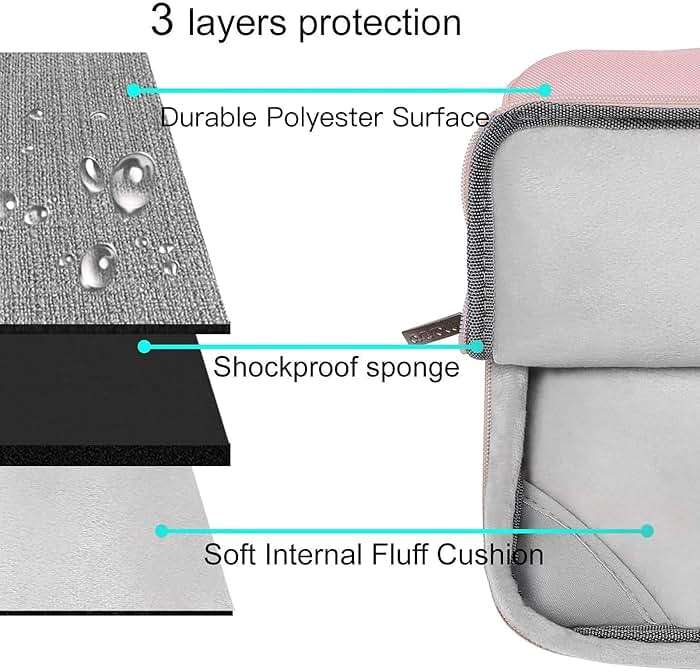 MOSISO Compatible with MacBook Air 13 inch Case M1 Chip 2021 2020 2019 2018 Release A2337 A2179 A1932 Retina Display, Plastic Hard Shell Case&Bag&Keyboard Skin&Webcam Cover&Screen Film, Rose Quartz - Image 4