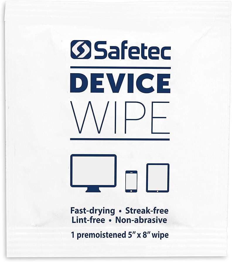 Safetec Device Wipes for Cellphones, Tablets & Screens (4 Pack of 100ct Wipes - 400 Cleaning Cloths) - Image 6