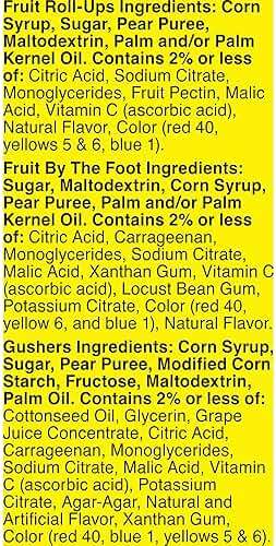 Fruit Roll-Ups, Fruit by the Foot, Gushers, Fruit Flavored Snacks Variety Pack, Gluten Free, 16 Ct, 10.2 oz - Image 3