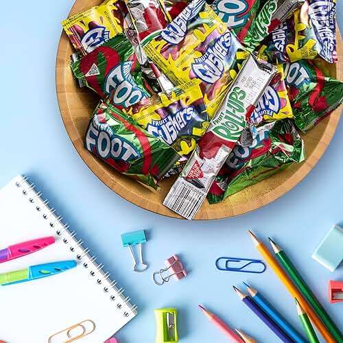 Fruit Roll-Ups, Fruit by the Foot, Gushers, Fruit Flavored Snacks Variety Pack, Gluten Free, 16 Ct, 10.2 oz - Image 5