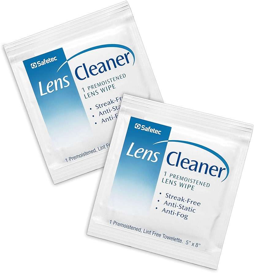 Safetec Lens & Eyeglasses Cleaning Wipes, Pre-Moistened Wipes (4 Pack of 100ct Boxes - 400 Cleaning Cloths) - Image 9