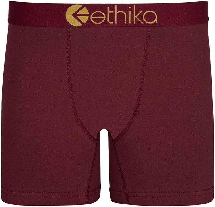 Ethika Men's Boxer Brief, Knee Length, 4-Way Stretch Performance Underwear with Graphic Prints - Image 1