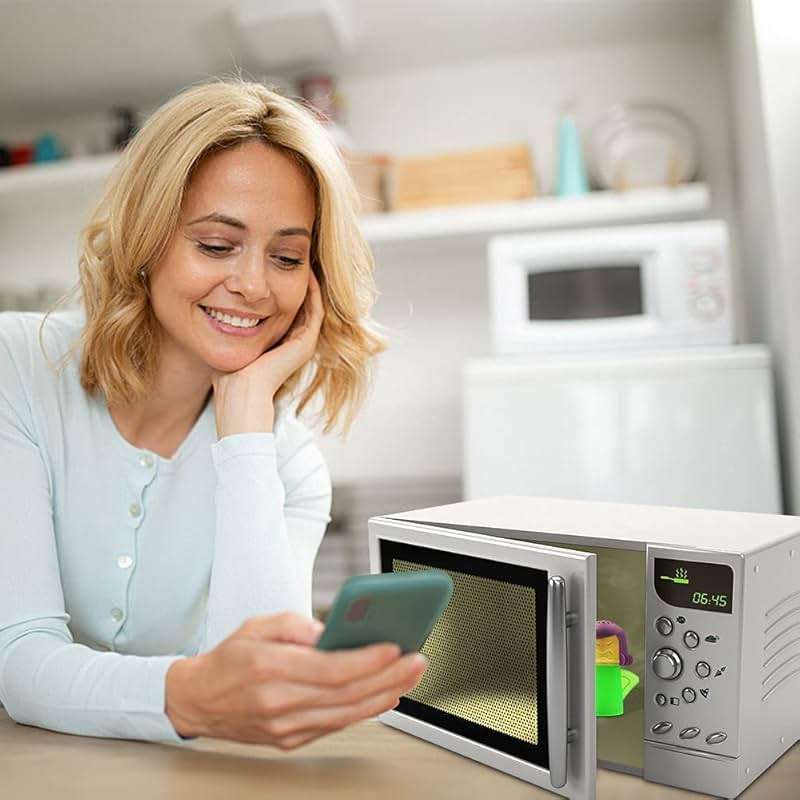 Abnaok Microwave Cleaner, 2 PCS Angry Mama Microwave Cleaner Microwave Oven Steam Cleaner Easily Clean in Minutes Cleans Add Vinegar and Water for Home or Office with English Manual - Image 8