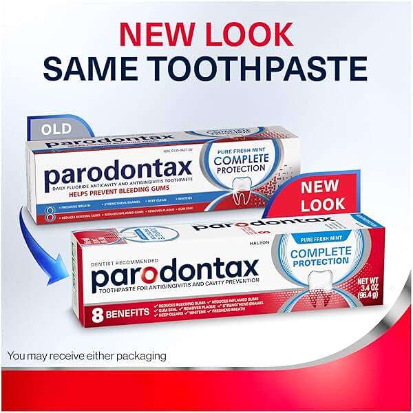 Parodontax Complete Protection Toothpaste, Pure Fresh Mint - 3.4 oz x 3 - Image 8
