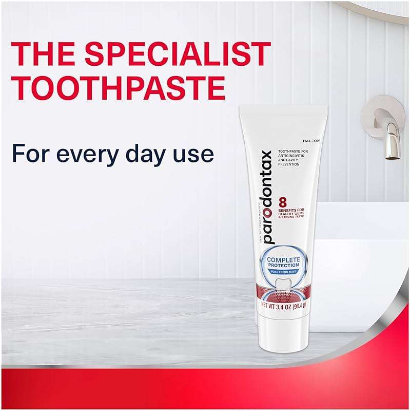 Parodontax Complete Protection Toothpaste, Pure Fresh Mint - 3.4 oz x 3 - Image 9