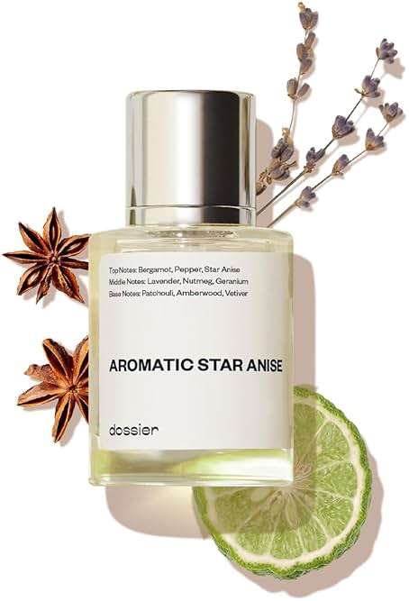 Dossier - Aromatic Star Anise - Eau de Parfum - Inspired by Sauvage - Long-Lasting Fragrance - Masculine - 1.7 fl oz (50ml) - Image 1
