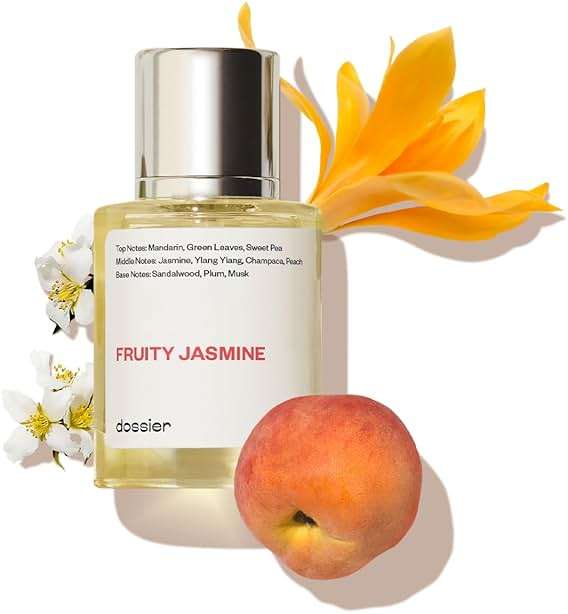 Dossier - Fruity Jasmine - Eau de Parfum - Luxury Perfume - Paraben-Free - Vegan - For Women - Fragrance 1.7 Fl oz (Spray 50ml) - Image 1