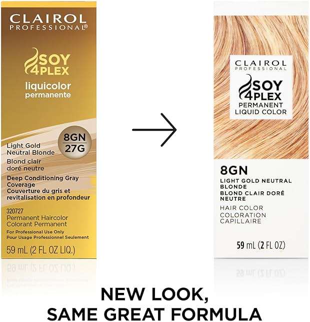 Clairol Professional Permanent Liquicolor for Light Blonde Hair Color with 100% Gray Coverage | Packaging May Vary - Image 3