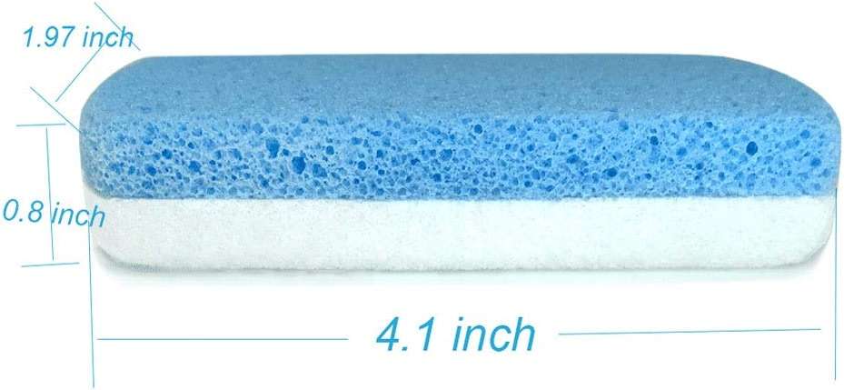 Maryton Glass Pumice Stone for Feet, Callus Remover and Foot Scrubber & Pedicure Exfoliator Tool Pack of 2 - Image 3