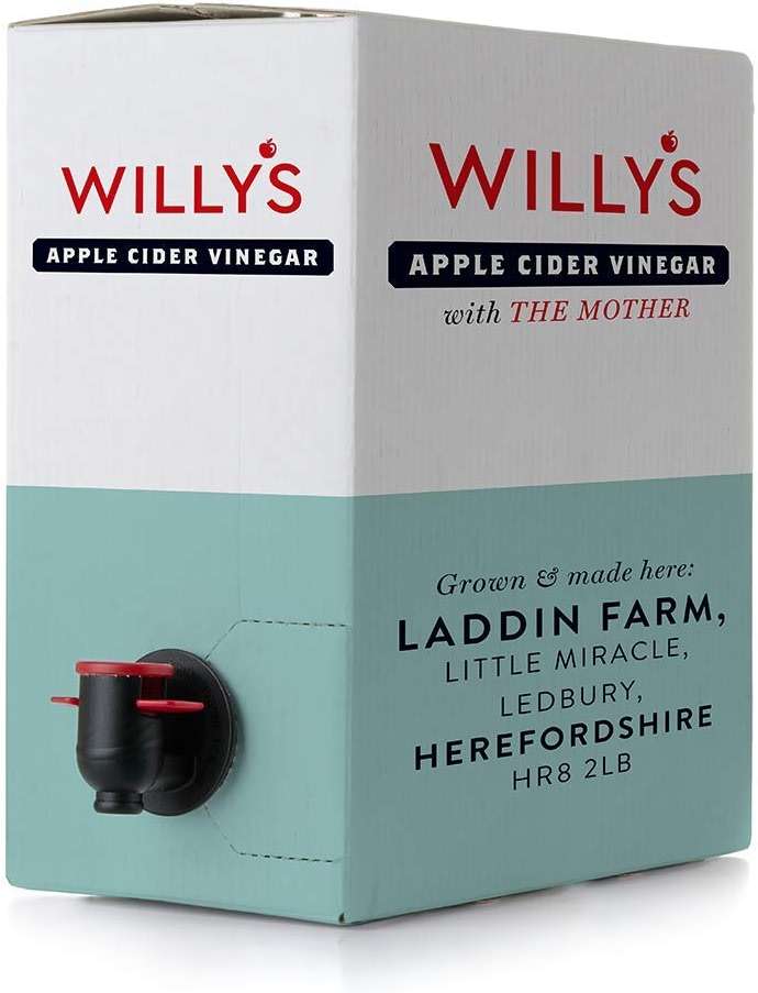 Willy's Organic ACV Apple Cider Vinegar with Mother - Probiotocs for Detox and Gut Health - Image 1