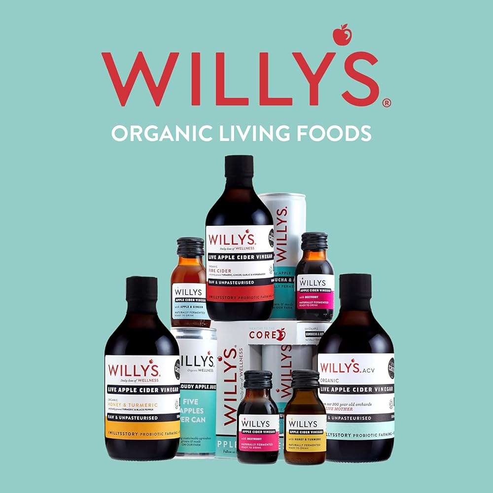 Willy's Organic ACV Apple Cider Vinegar with Mother - Probiotocs for Detox and Gut Health - Image 6