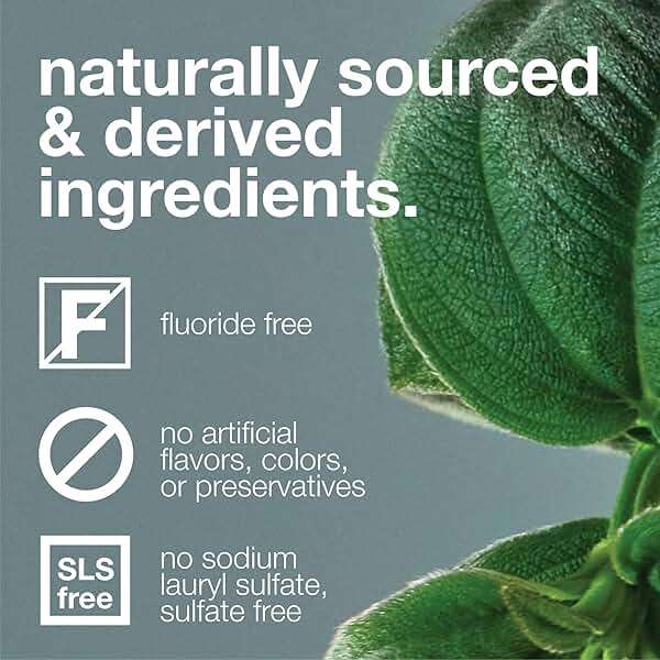 Davids Charcoal Toothpaste for Enhanced Teeth Whitening, Peppermint, Antiplaque, Flouride Free, SLS Free, Enamel Safe, Recyclable Metal Tube, 5.25oz - Image 3