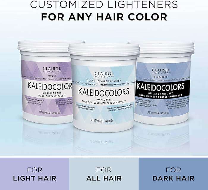 Clairol Professional Kaleidocolors Powder Lightener for Hair Highlights, Lightening, and Toning - Image 6