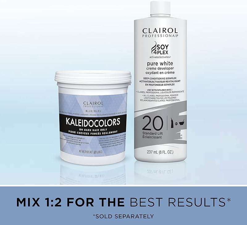 Clairol Professional Kaleidocolors Powder Lightener for Hair Highlights, Lightening, and Toning - Image 7