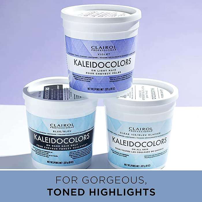 Clairol Professional Kaleidocolors Powder Lightener for Hair Highlights, Lightening, and Toning - Image 8