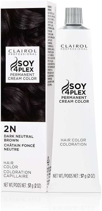 Clairol Professional Permanent Cream Hair Color | Blonde, Brown, Black, & Red-Violet Shades for 100% Gray Coverage | Deep Conditioning & Fade Resistant Results - Image 1