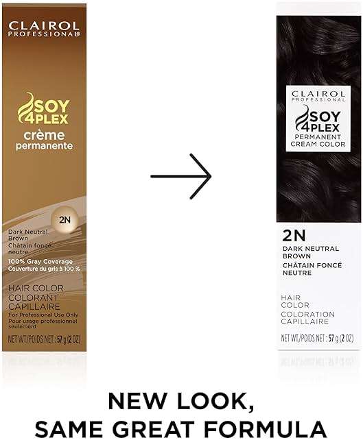 Clairol Professional Permanent Cream Hair Color | Blonde, Brown, Black, & Red-Violet Shades for 100% Gray Coverage | Deep Conditioning & Fade Resistant Results - Image 2