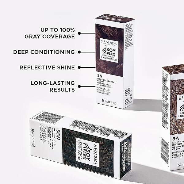 Clairol Professional Permanent Liquicolor for Light Brown/Medium Brown Hair Color with 100% Gray Coverage | Packaging May Vary - Image 7