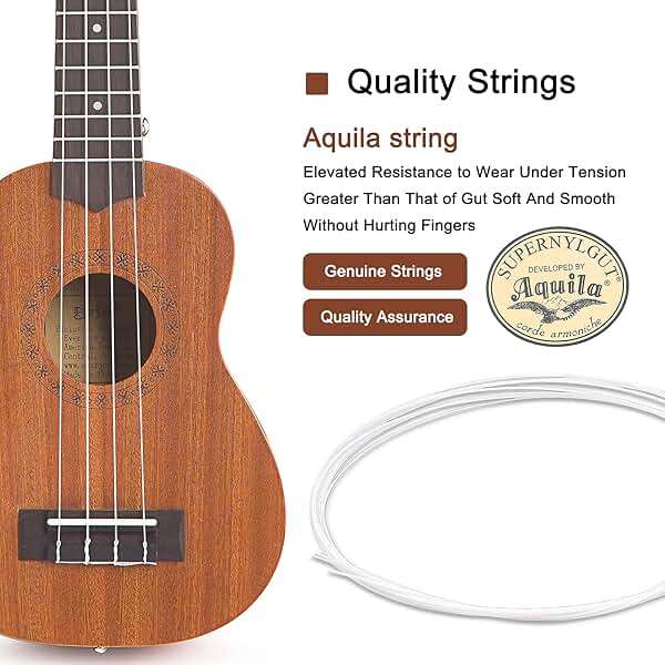 Soprano Ukulele 21 inch Mahogany Ukelele Beginner Kit w/Free Online Lesson Case Strap Tuner Picks, Fast to Learn - Image 3
