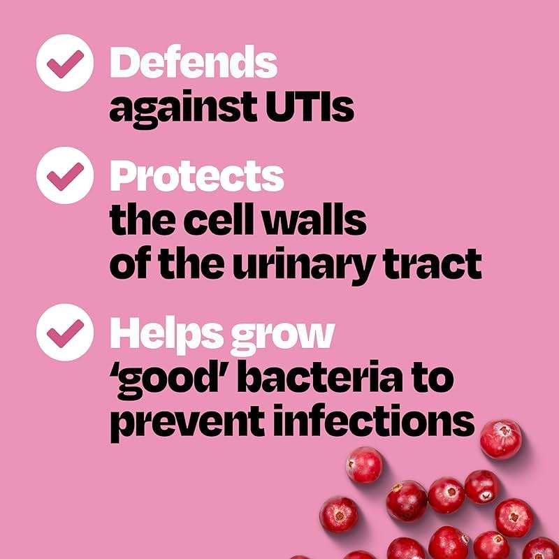 Cystex Cranberry Urinary Health Supplement Liquid - D-Mannose, Prebiotic, & Vitamin C for Urinary Tract & Bladder Support - Daily Urinary Wellness for Women & Men, Sugar-Free - 7.6 fl oz (2 Pack) - Image 2
