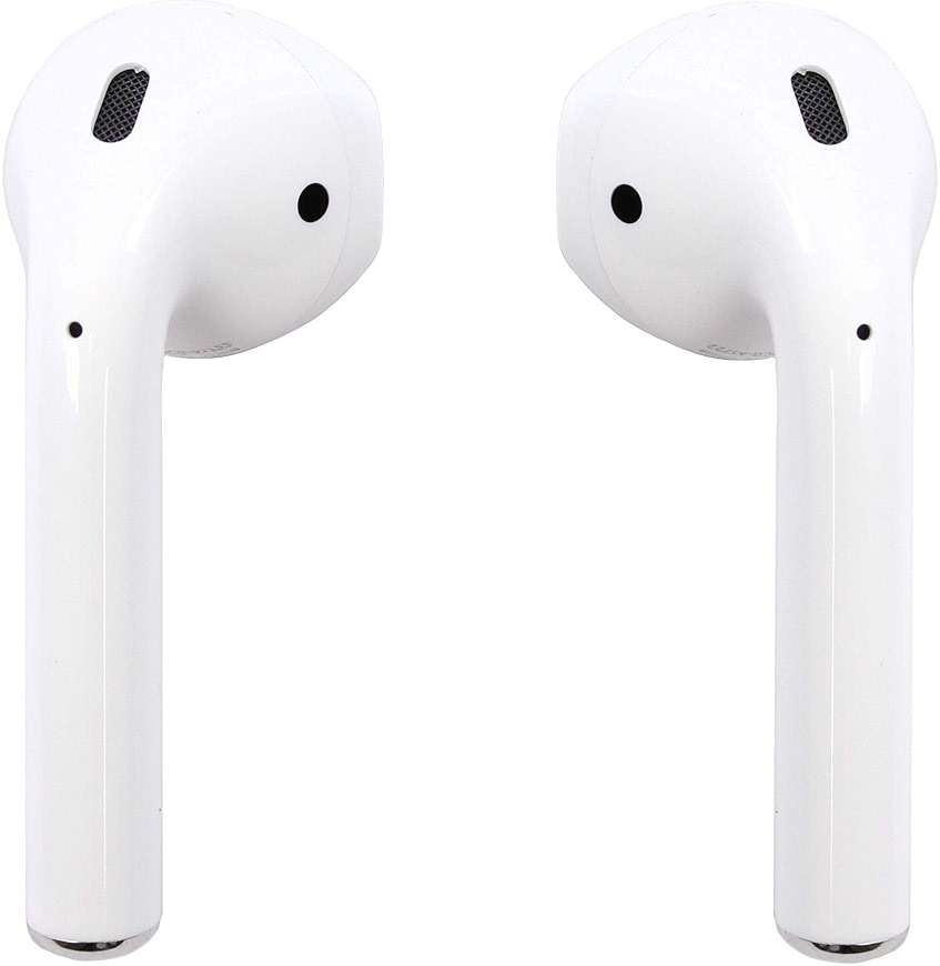Apple AirPods with Wireless Charging Case - White (Renewed) - Image 2