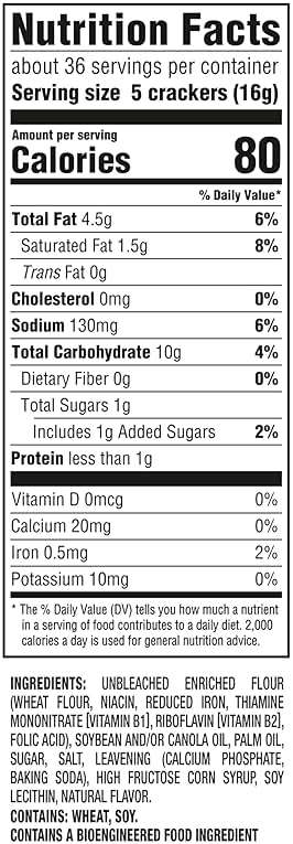 RITZ Original Crackers, Snacks for Kids and Adults, Bulk Lunch Snacks, Family Size, 6 - 20.5 oz Boxes - Image 2
