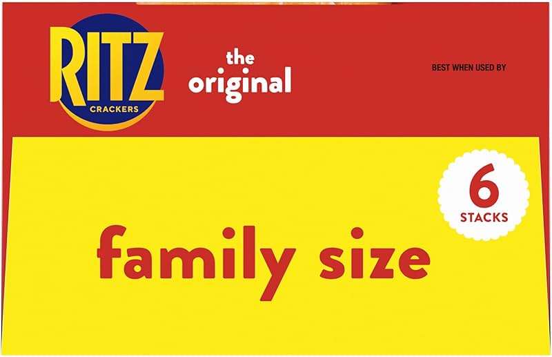 RITZ Original Crackers, Snacks for Kids and Adults, Bulk Lunch Snacks, Family Size, 6 - 20.5 oz Boxes - Image 18
