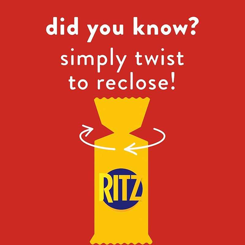 RITZ Original Crackers, Snacks for Kids and Adults, Bulk Lunch Snacks, Family Size, 6 - 20.5 oz Boxes - Image 10