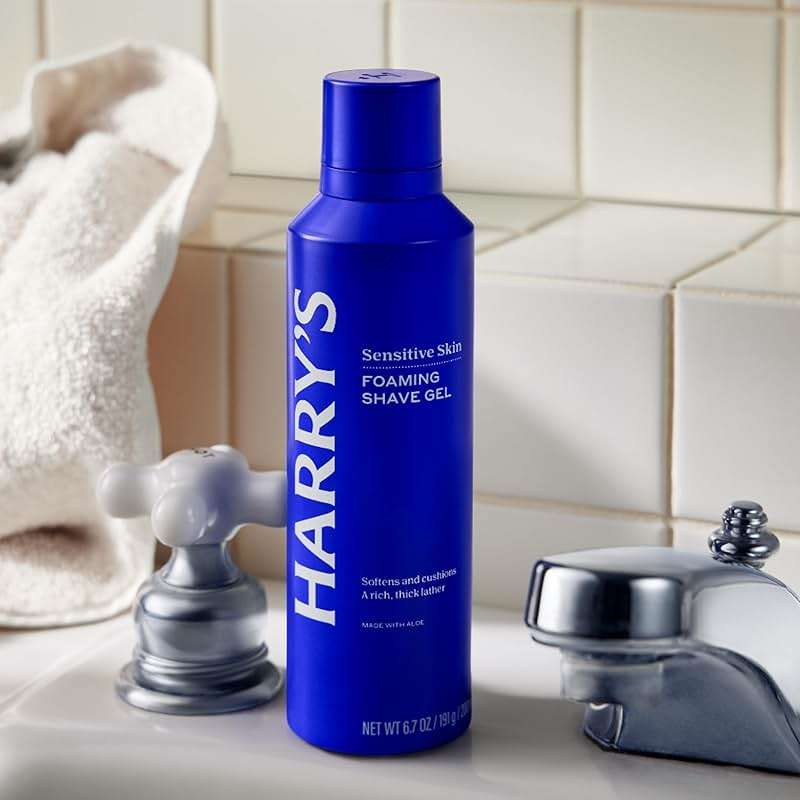 Harry's Foaming Shave Gel for Men with Aloe - (3 Pack) 6.7oz - Soothes and Cushions Skin for Shaving - Safe For Sensitive Skin - Image 3