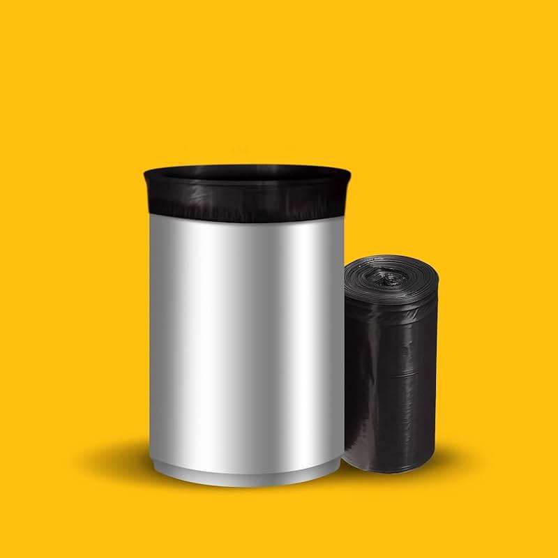 AmazonCommercial 23 Gallon SlimJim Trash Bags for Rubbermaid Receptacles, 1.1 Mil, Black, 150 Count - Image 6
