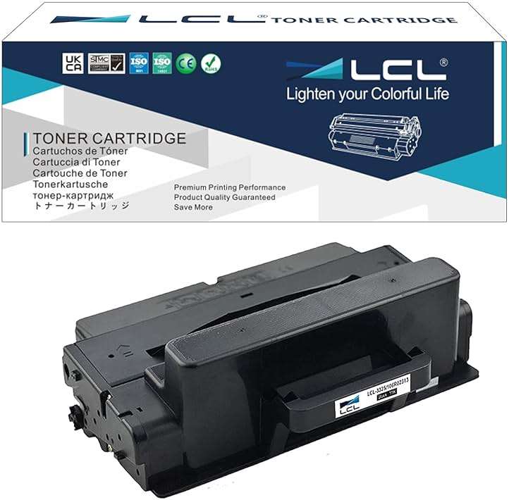 LCL Compatible Toner Cartridge Replacement for Xerox 106R02313 3325 11000 Pages Workcenter 3325 3325dni (1-Pack Black) - Image 1