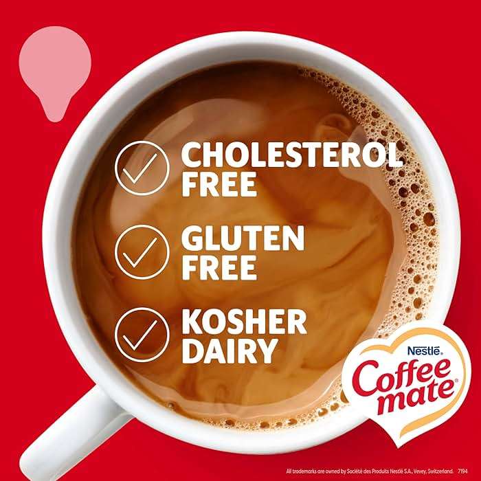 Nestle Coffee mate Creamer Singles Variety Pack, Original, French Vanilla, Hazelnut, Non Dairy, No Refrigeration, 150 Count (Pack of 3) - Image 3