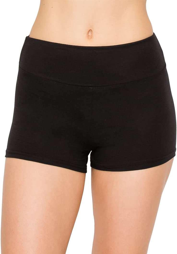 ALWAYS Yoga Shorts for Women – High Waisted Workout Biker Shorts for Yoga, Running & Under Dress Anti-Chafing Comfort - Image 2