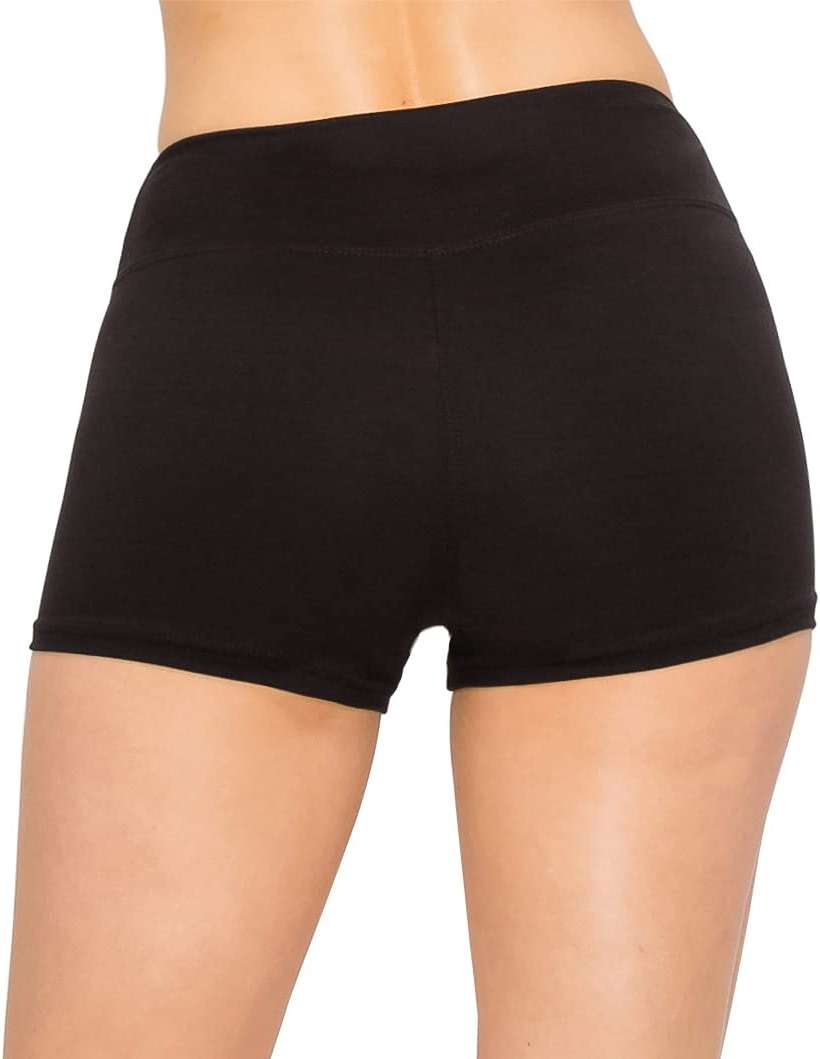 ALWAYS Yoga Shorts for Women – High Waisted Workout Biker Shorts for Yoga, Running & Under Dress Anti-Chafing Comfort - Image 3