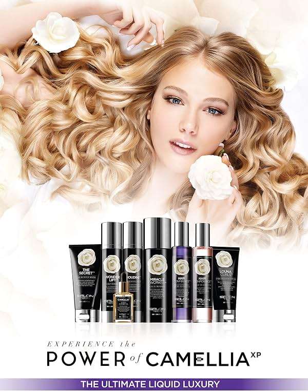 SALON TECH Camellia xp -100% Ultra Luxury Oil with Camellia Japonica Seed Oil, Menthol |30ml - Image 4