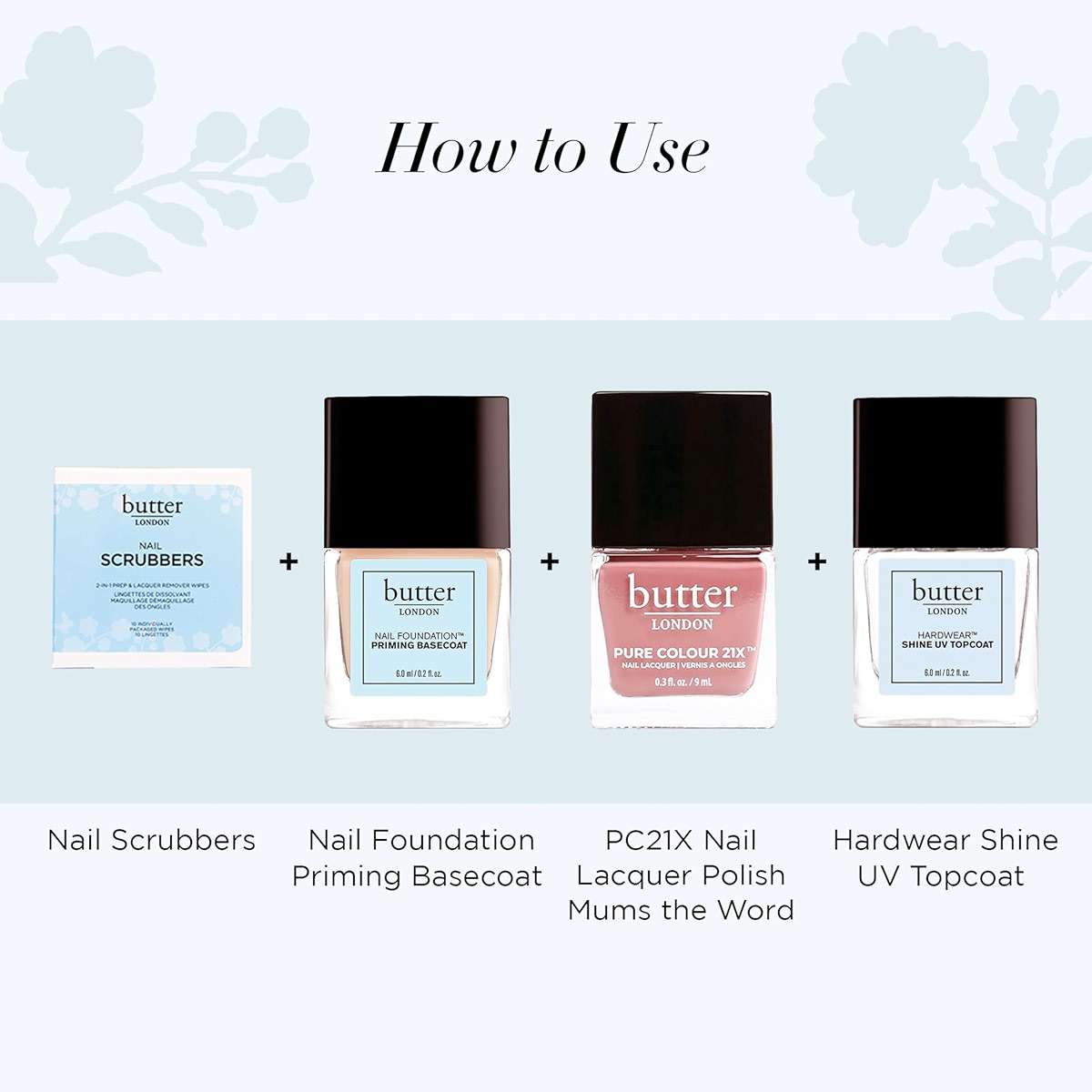 butter LONDON Pre-Soaked Nail Polish Remover Pads, Nail Scrubbers - 2-in-1 Prep & Lacquer Remover Nail Wipes - Gel Fingernail Polish Remover - Cruelty-Free, Paraben-Free, & Gluten-Free - Image 5
