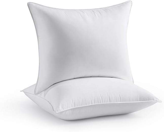 Seward Park Bed Pillow Standard Size Set of 2, Shams Insert 20 x 26 inch, Down Alternative Cooling Pillows for Stomach, Side or Back Sleeper - Image 1