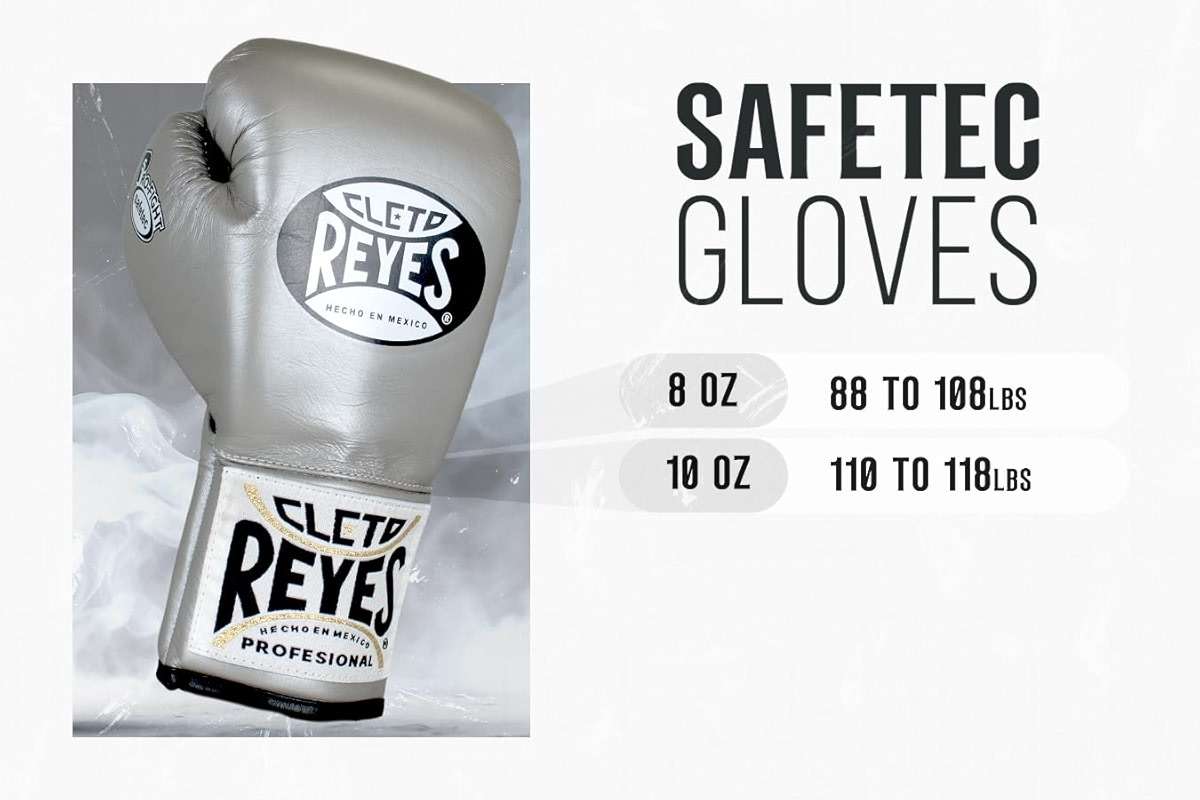 CLETO REYES Safetec Professional Competition Boxing Gloves for Men and Women, MMA, Kickboxing, Muay Thai, Lace Up - Image 7