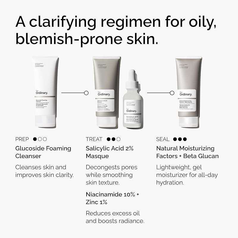 The Ordinary Salicylic Acid 2% Masque, Clarifying Charcoal & Clay Mask for Blemish-Prone Skin, 1.7 Fl Oz - Image 5