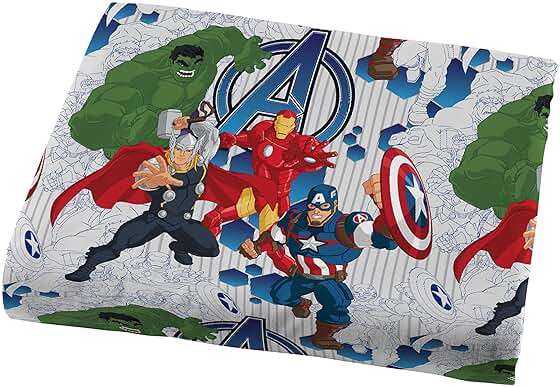 Marvel Avengers Kids Comforter Set, 5 Piece Full Size Bed in a Bag, Reversible, Captain America, Iron Man, Hulk, Thor - Super Soft Fade Resistant Machine Washable Microfiber (Official Marvel Product) - Image 12